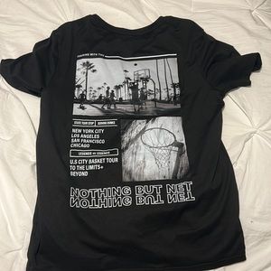 SHEIN, Graphic Basketball T shirt, Men’s M, New